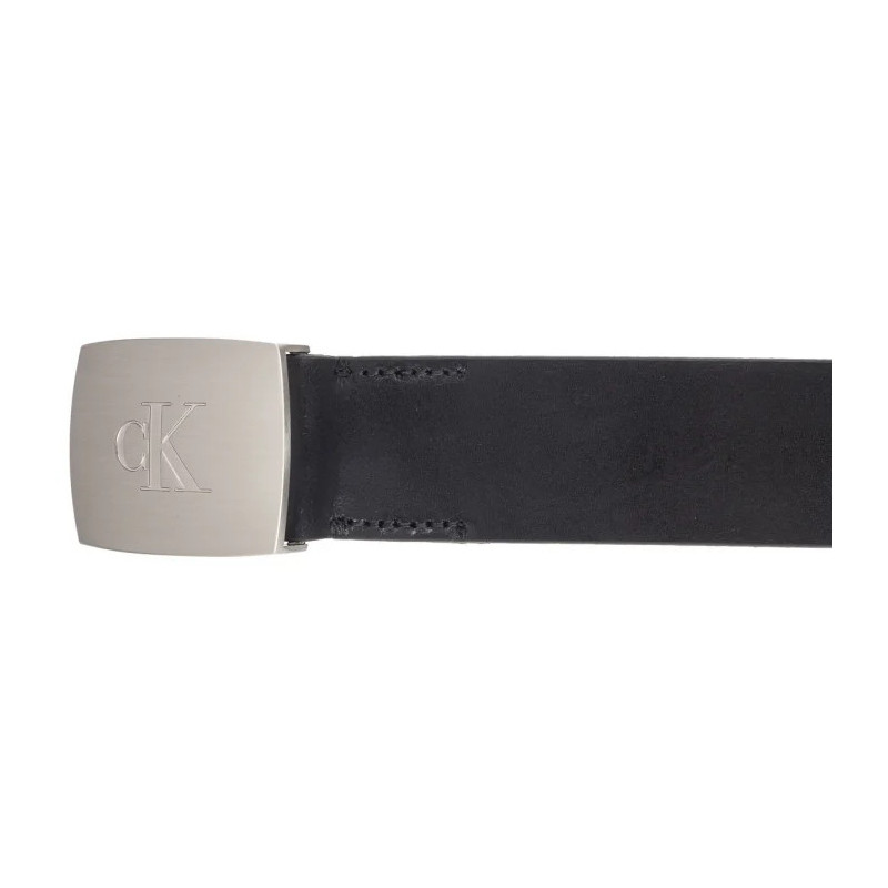 Calvin Klein Leather Clamp Buckle 38mm Black K50K512606 BEH (CK588-a) diržas