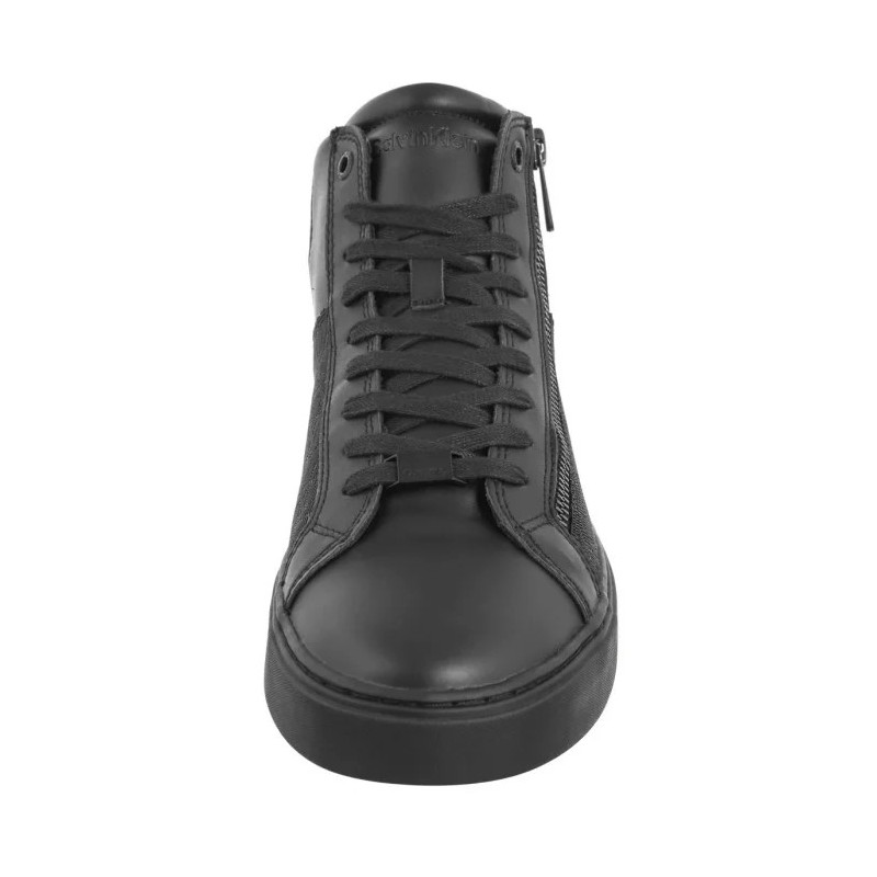 Calvin Klein High Top Lace Up W/ Zip Mono Triple Black Mono HM0HM01556 0GT (CK594-a) spordijalatsid