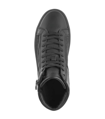 Calvin Klein High Top Lace Up W/ Zip Mono Triple Black Mono HM0HM01556 0GT (CK594-a) spordijalatsid