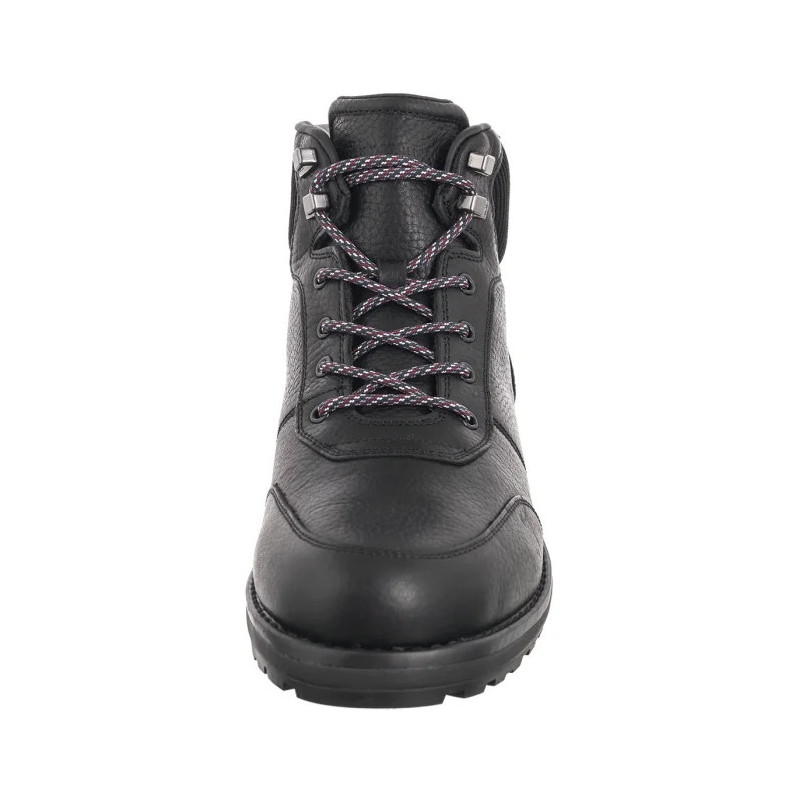 Tommy Hilfiger Corporate Warm Outdoor Lth Boot Black FM0FM05148 BDS (TH1213-a) boots