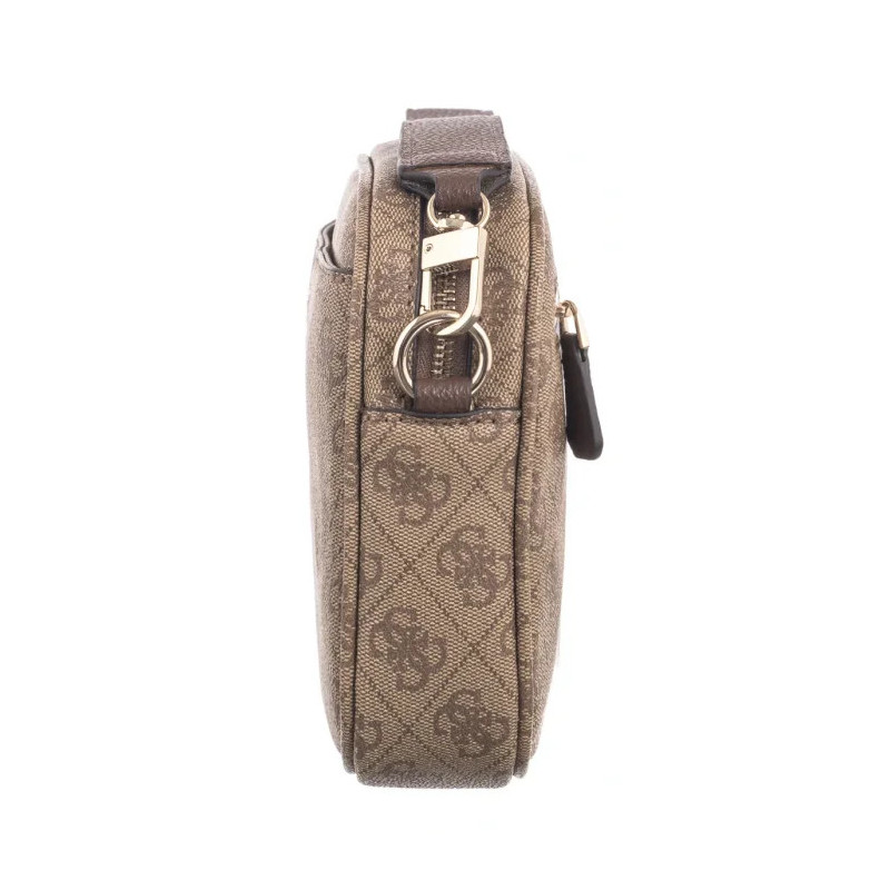 Guess Vikky II Camera Crossbody HWSG93 18140 Latte Logo/Brown (GU657-a) handbag