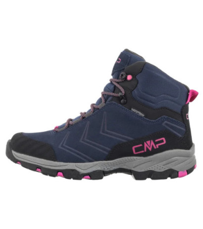 CMP Kids Melnick Mid Trekking Shoes Wp 3Q18584J 30MR Blue-Fuxia (CM33-a) kingad