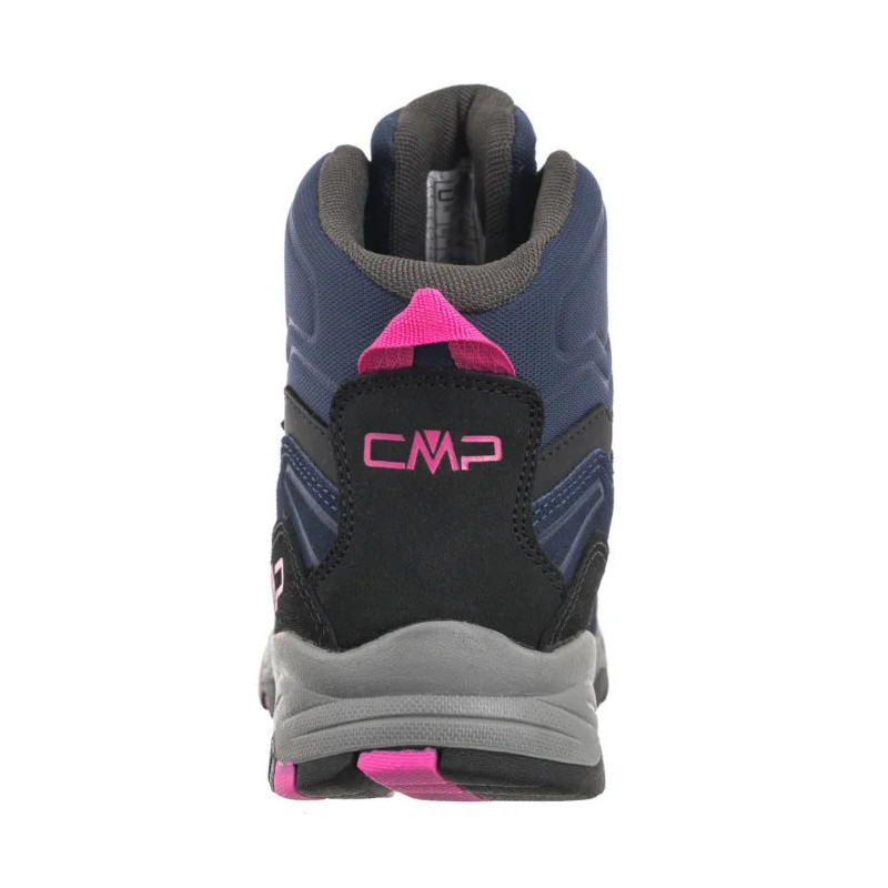 CMP Kids Melnick Mid Trekking Shoes Wp 3Q18584J 30MR Blue-Fuxia (CM33-a) batai