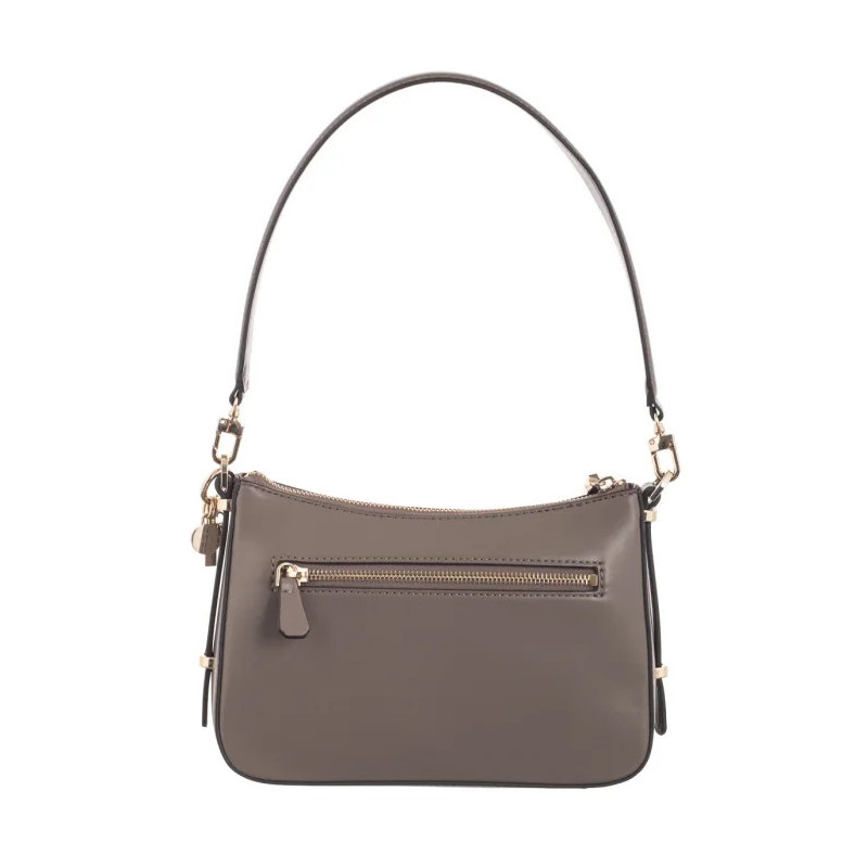 Guess Daryna Top Zip Shoulder Bag HWVG94 93180 Dark Taupe (GU658-a) rokassoma