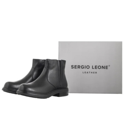 Sergio Leone Czarne BT 345-S (SL548-a) batai