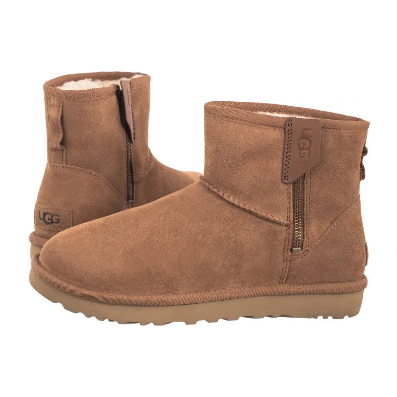 UGG W Classic Mini Bailey Zip W/1151230 CHE (UA124-a) batai