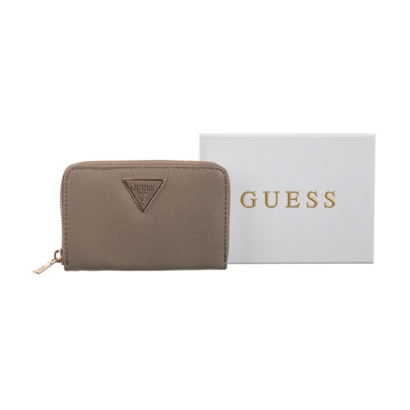 Guess Laurel Slg Medium Zip Around SWZG85 00140 Dark Taupe (GU659-b) käekott