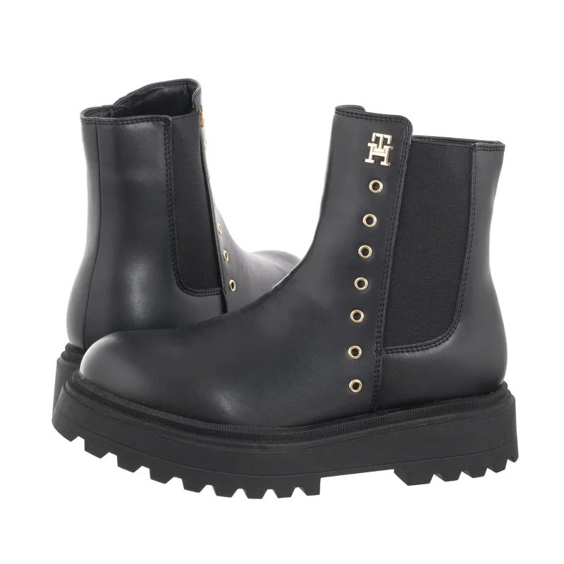 Tommy Hilfiger Chelsea Boot Black T3A5-33578-1351999 (TH1200-a) batai