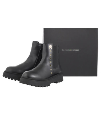 Tommy Hilfiger Chelsea Boot Black T3A5-33578-1351999 (TH1200-a) batai