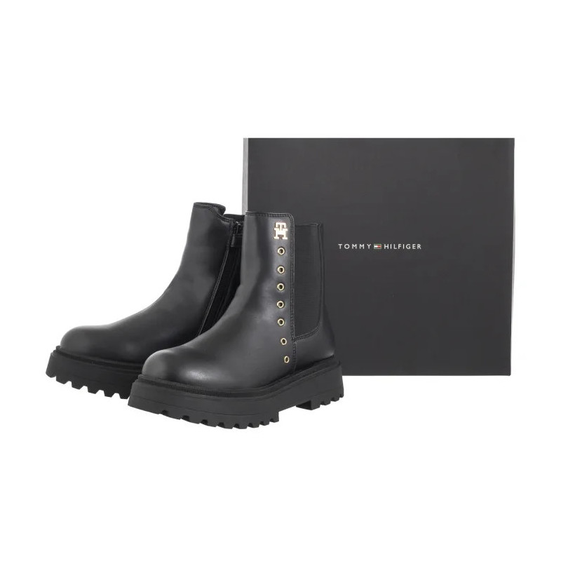 Tommy Hilfiger Chelsea Boot Black T3A5-33578-1351999 (TH1200-a) batai