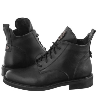 Nessi Czarne Lakierowane 62819 711 (NE194-c) shoes