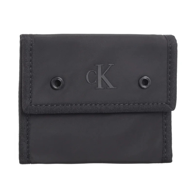 Calvin Klein Over Webbing Velcro Wallet Black K50K512591 BEH (CK590-a) rankinė