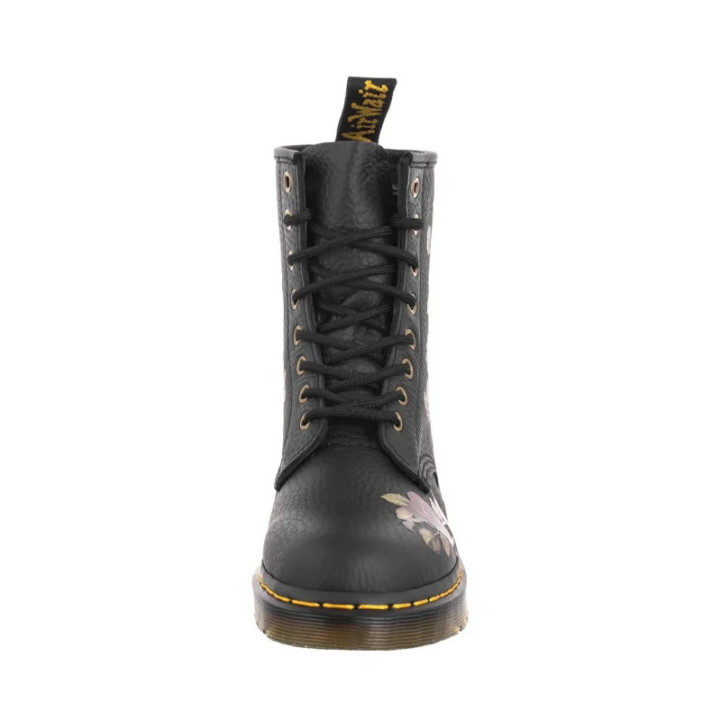 Dr. Martens 1460 Decayed Roses Classic Tumbled Nappa Black 32070001 (DR86-a) zābaki