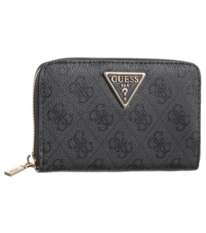 Guess Laurel Slg Medium Zip Around SWSG85 00140 Coal Logo (GU668-a) käekott