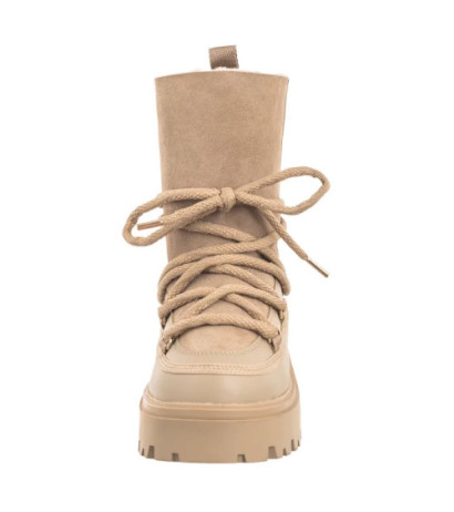 Tommy Hilfiger Real Shearling Lace-Up Snowboot Beige FW0FW08085 AEG (TH1210-a) batai