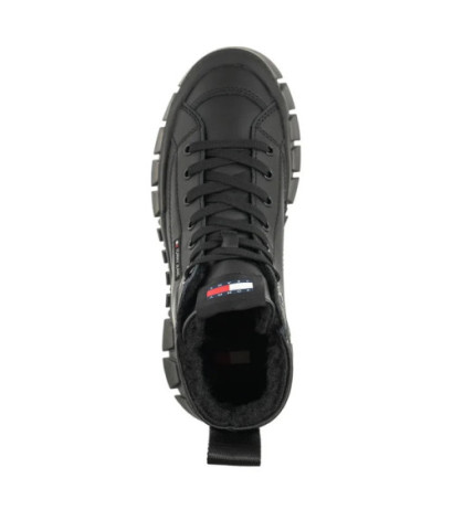 Tommy Hilfiger Tjw Vulc Flatform Mc Wl Black EN0EN02609 BDS (TH1209-a) batai