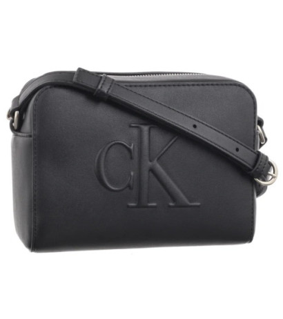 Calvin Klein Sculpted Camera Bag Deboss Black K60K612726 BEH (CK583-a) handbag