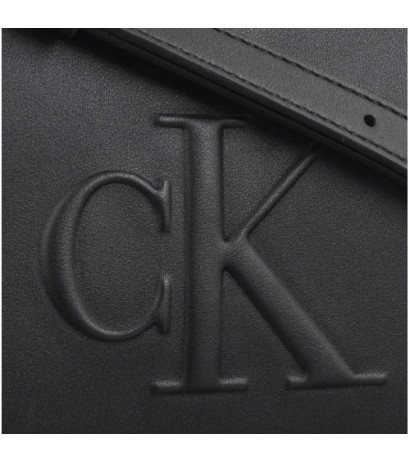 Calvin Klein Sculpted Camera Bag Deboss Black K60K612726 BEH (CK583-a) handbag