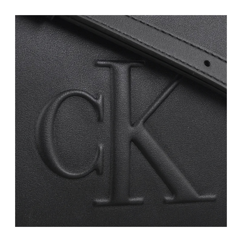 Calvin Klein Sculpted Camera Bag Deboss Black K60K612726 BEH (CK583-a) rankinė