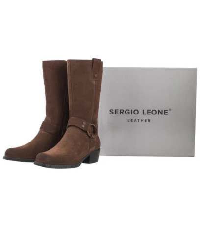 Sergio Leone Brązowe KZ 265-S (SL550-a) shoes