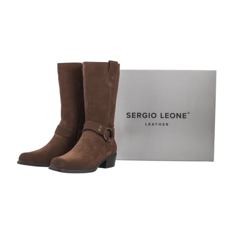 Sergio Leone Brązowe KZ 265-S (SL550-a) shoes