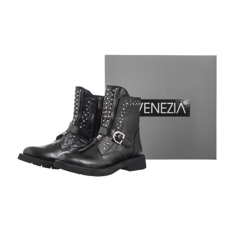 Venezia Czarne L016LEBLOB034 (VE799-a) batai