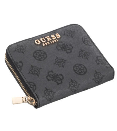 Guess Laurel Slg Small Zip Around SWPG85 00137 Charcoal Logo (GU656-b) käekott