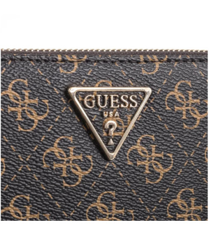 Guess Laurel Slg Cheque Organizer SWQE85 00163 Brown Logo (GU667-a) käekott