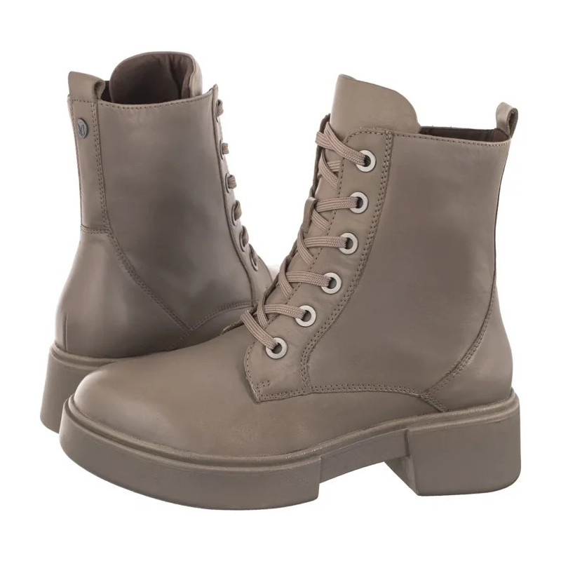 Caprice Beżowe 9-25101-43 348 Taupe Nappa (CP424-a) shoes