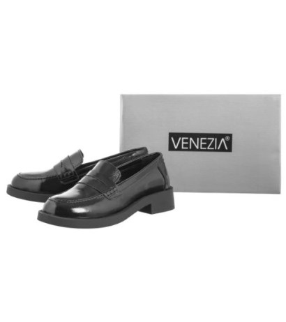 Venezia Czarne Lakierowane B009PABLOBM046 (VE794-a) kingad