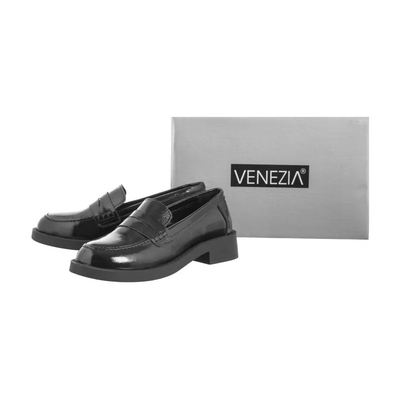 Venezia Czarne Lakierowane B009PABLOBM046 (VE794-a) kingad