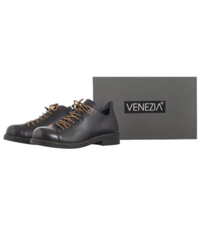 Venezia Czarne M015LEBLOBLO58 (VE797-a) batai