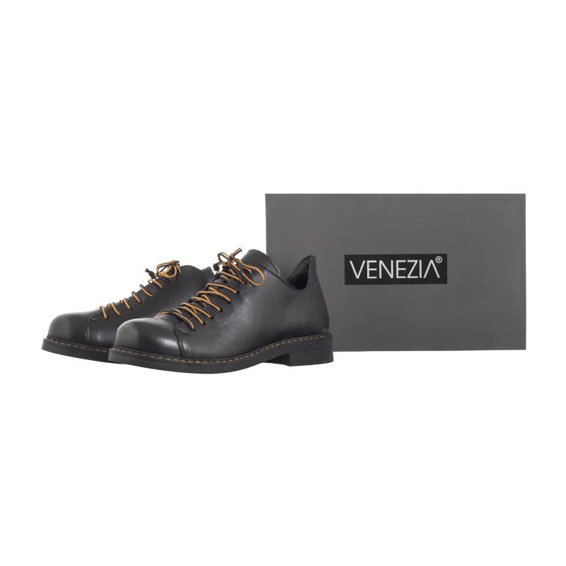 Venezia Czarne M015LEBLOBLO58 (VE797-a) batai