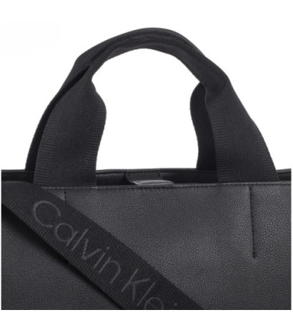 Calvin Klein Over Webbing Tote Pu Black K60K612710 BEH (CK586-a) käekott