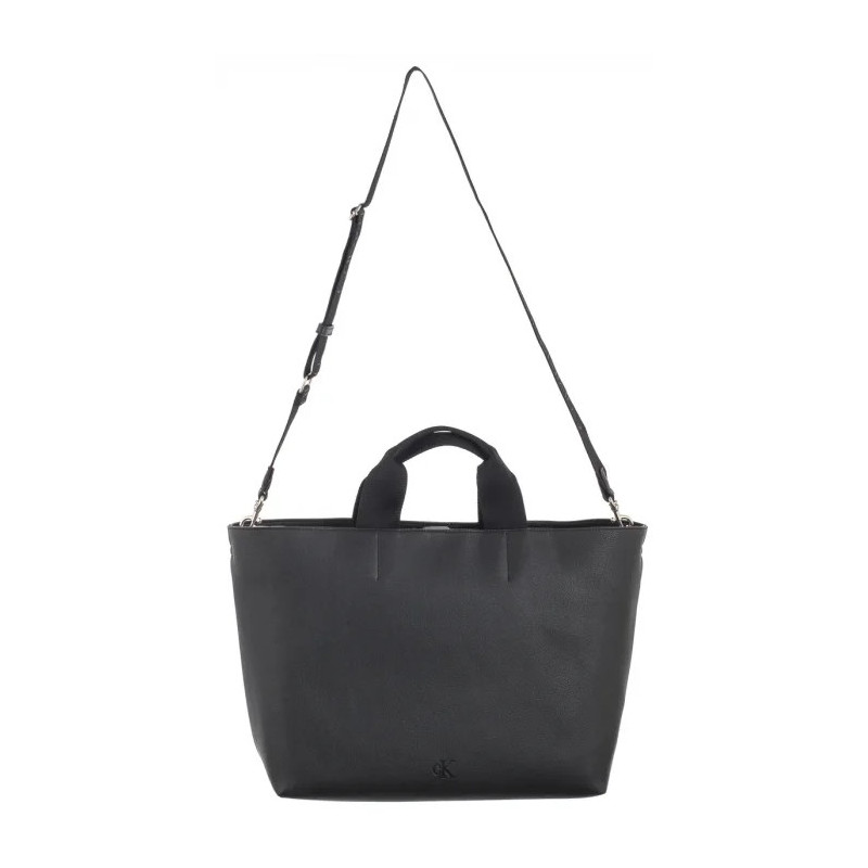 Calvin Klein Over Webbing Tote Pu Black K60K612710 BEH (CK586-a) käekott