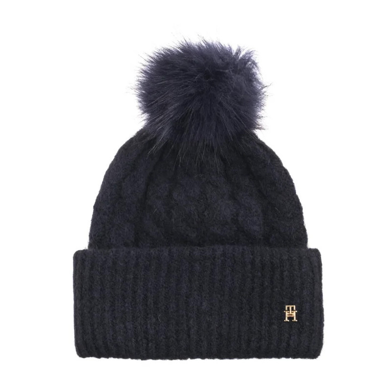 Tommy Hilfiger TH Timeless Beanie Cable AW0AW16989 DW6 (TH1183-b) kepurė