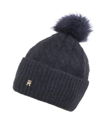 Tommy Hilfiger TH Timeless Beanie Cable AW0AW16989 DW6 (TH1183-b) kepurė