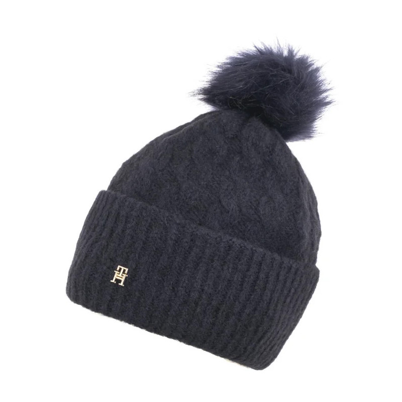 Tommy Hilfiger TH Timeless Beanie Cable AW0AW16989 DW6 (TH1183-b) kepurė