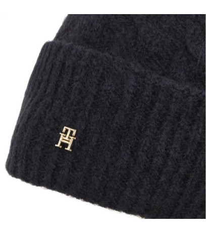 Tommy Hilfiger TH Timeless Beanie Cable AW0AW16989 DW6 (TH1183-b) kepurė