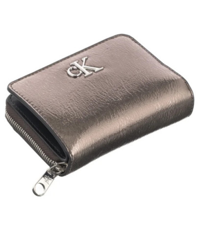 Calvin Klein Minimal Monogram M Zip Around T Gunmetal K60K612745 ADA (CK587-a) rankinė