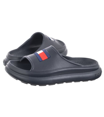 Tommy Hilfiger Foam Slide T3X0-33461-0083 800 Blue (TH1086-a) Moteriški batai/šlepetės