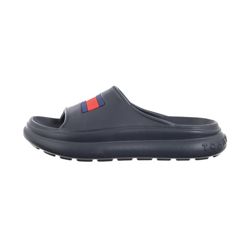 Tommy Hilfiger Foam Slide T3X0-33461-0083 800 Blue (TH1086-a) Moteriški batai/šlepetės