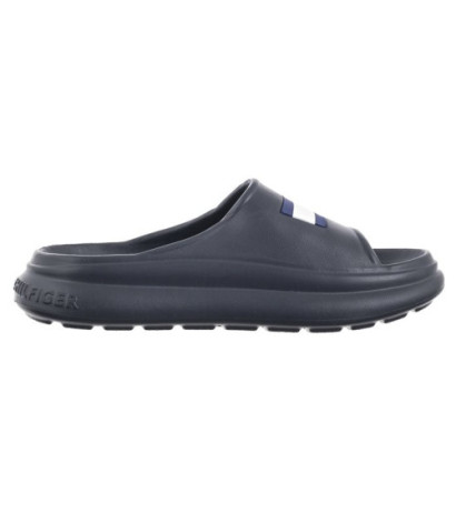 Tommy Hilfiger Foam Slide T3X0-33461-0083 800 Blue (TH1086-a) Moteriški batai/šlepetės