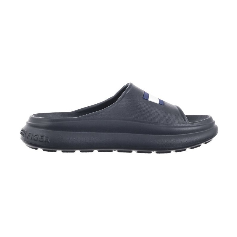 Tommy Hilfiger Foam Slide T3X0-33461-0083 800 Blue (TH1086-a) Moteriški batai/šlepetės