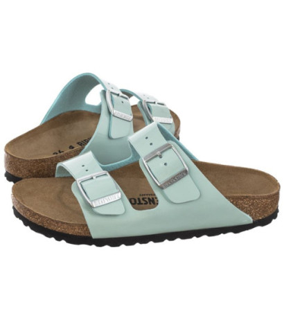 Birkenstock Arizona Patent Surf Green 1026963 (BK52-n) Women's Shoes/Flip Flops