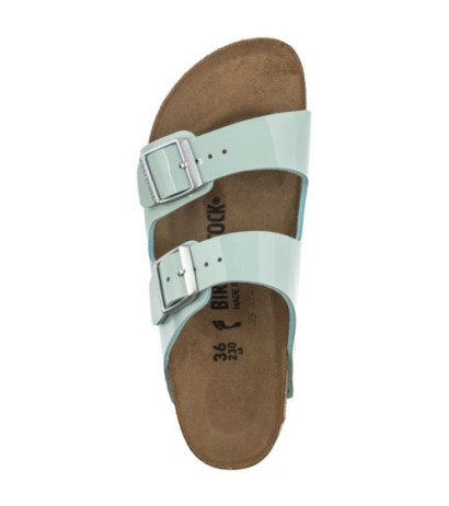 Birkenstock Arizona Patent Surf Green 1026963 (BK52-n) Moteriški batai/šlepetės