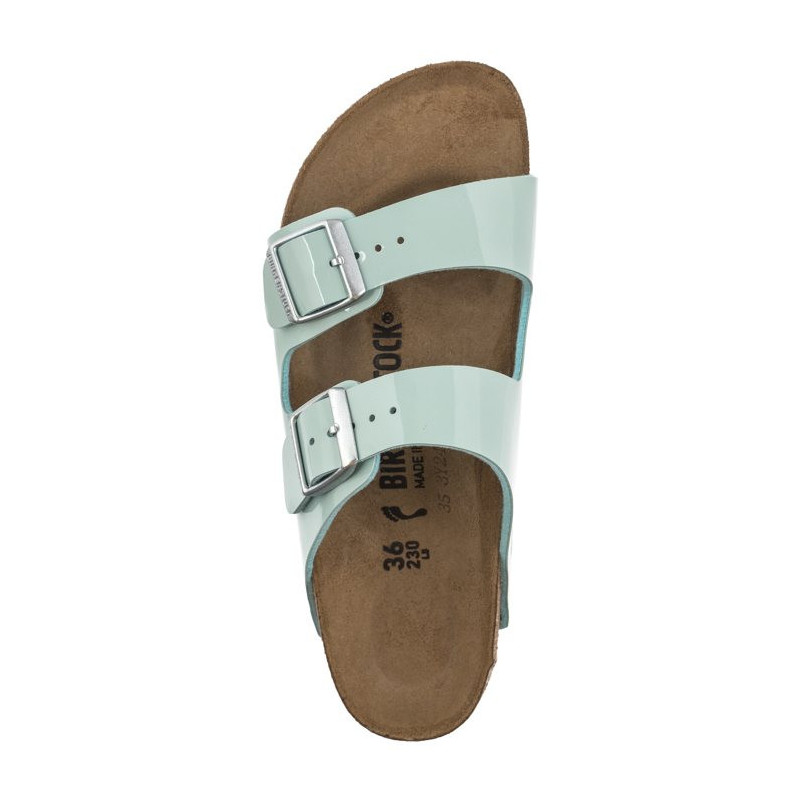 Birkenstock Arizona Patent Surf Green 1026963 (BK52-n) Moteriški batai/šlepetės