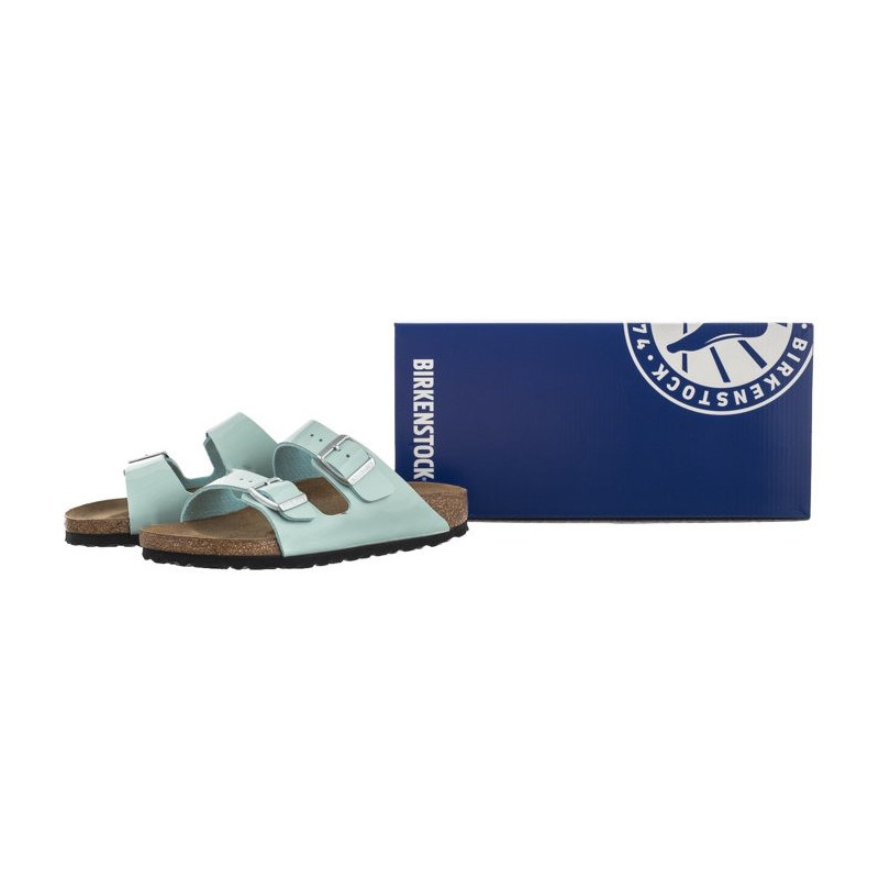 Birkenstock Arizona Patent Surf Green 1026963 (BK52-n) Moteriški batai/šlepetės