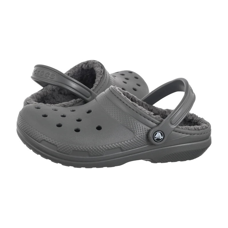 Crocs Classic Lined Clog Slate Grey/Smoke 203591-0EX (CR266-e) Moteriški batai/šlepetės