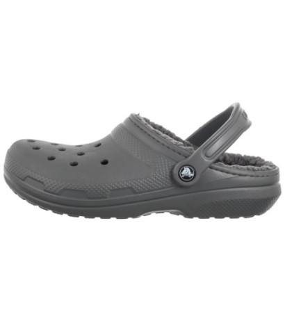 Crocs Classic Lined Clog Slate Grey/Smoke 203591-0EX (CR266-e) Women's Shoes/Flip Flops